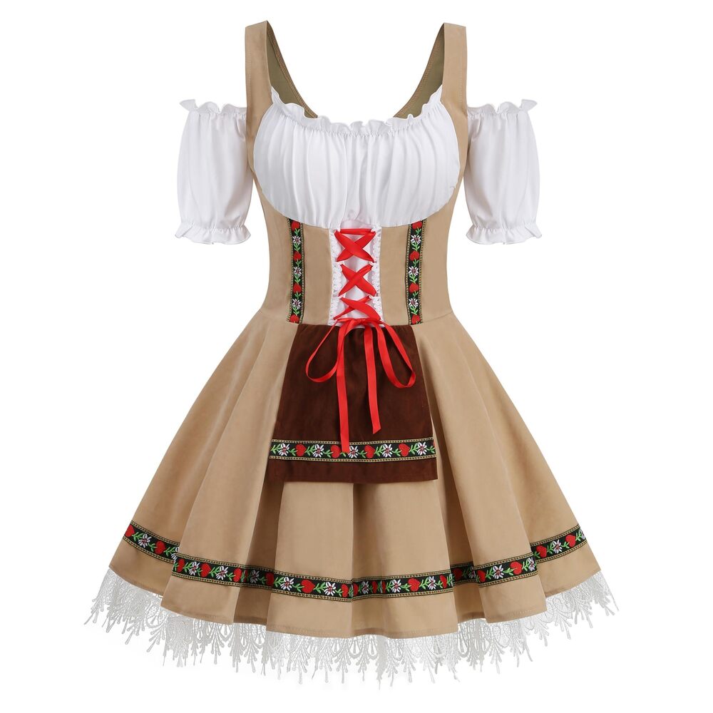 9065 ' German Beer Festival Costumes Bavarian Costume Dresses Off The